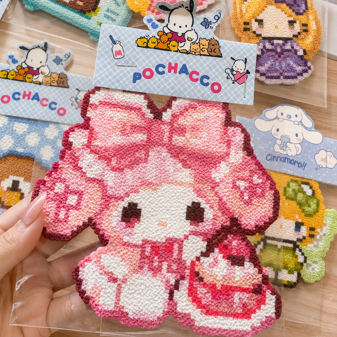 CUSTOM!!Handmade Glitter Pixel Bead Perler Bead Combo (Pre-Assembled)